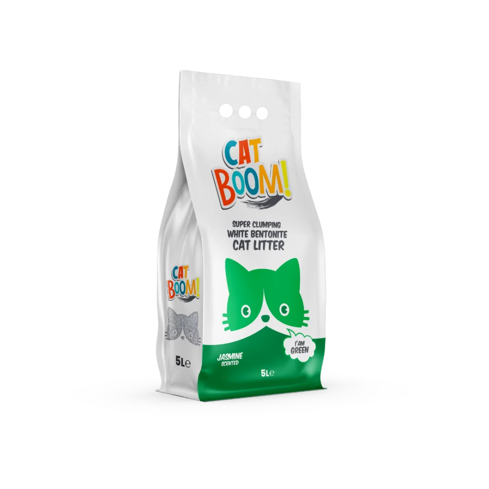 Cat Boom Strong Clumping Bentonite Cat Litter Jasmin